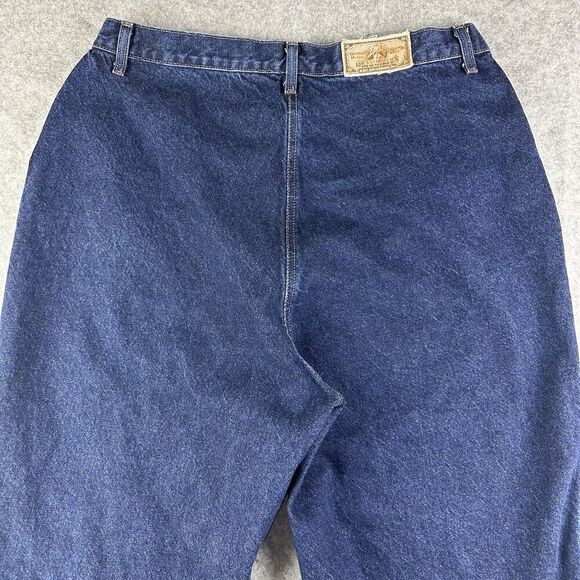 VTG Rockies Rocky Mountain Bareback Jeans 19/20 Dark Western Cowboy Rodeo Ranch* - Picture 2 of 15